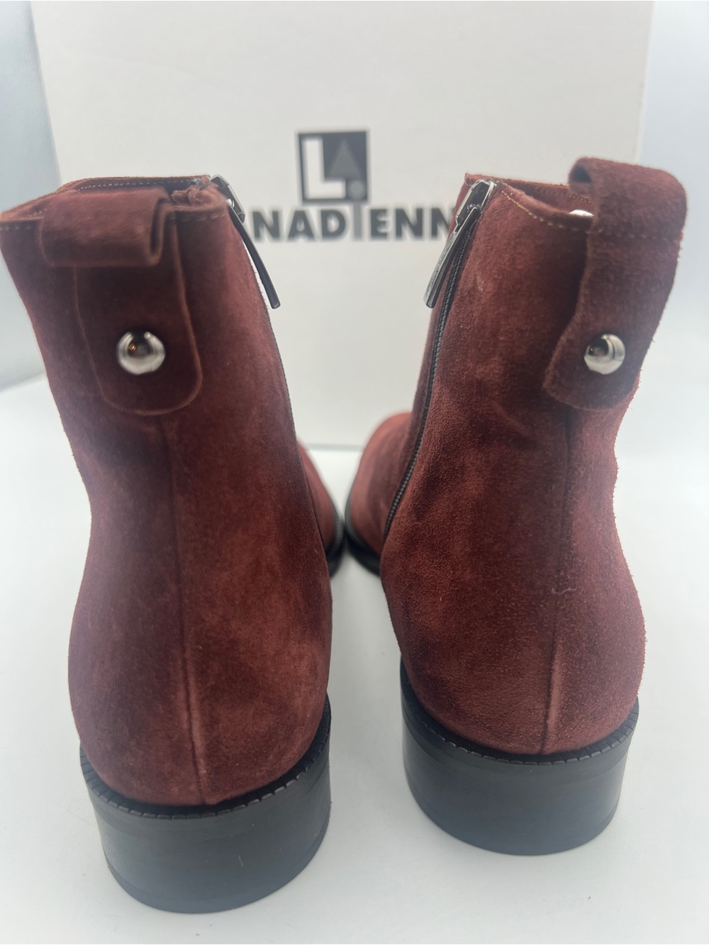 La Canadienne Scott Wood Suede Leather Bootie Waterproof Women’s Size 6.5 NWB - Picture 7 of 16